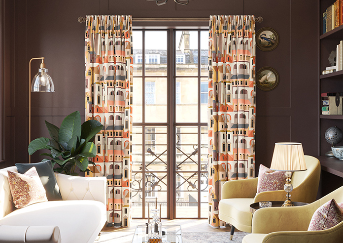 Santiago, Salsa - Made to Measure Curtain - Image 3